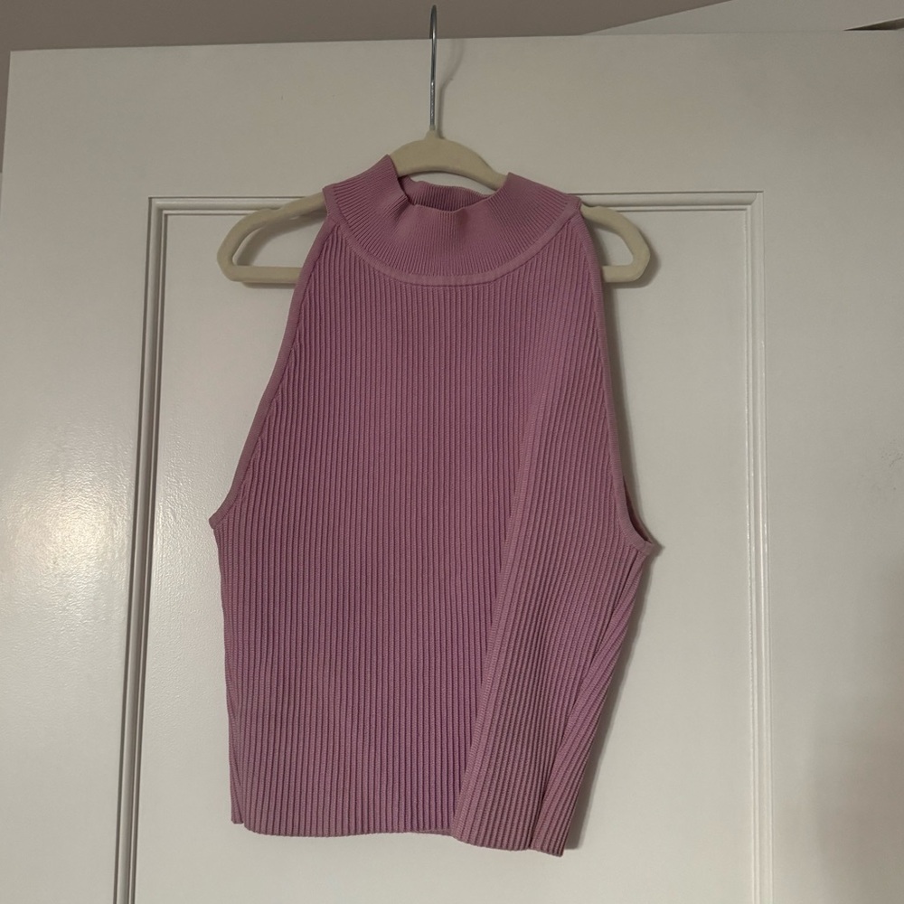 Aritzia Pink Babaton Top